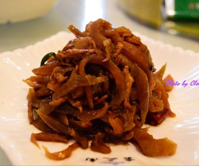 酱瓜肉丝