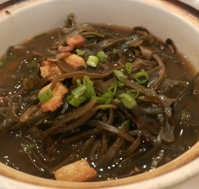 砂锅煨海带
