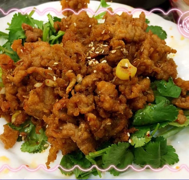 炒烤肉