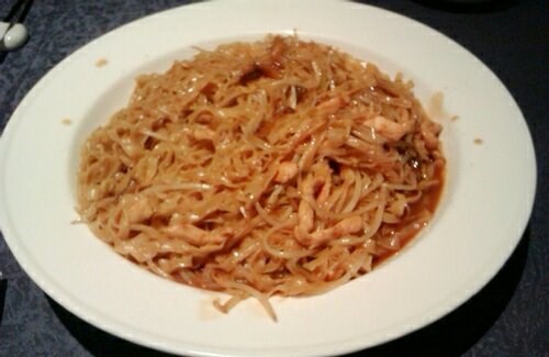 鸡丝捞面
