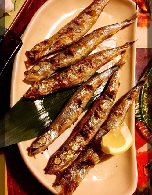 烤多春鱼