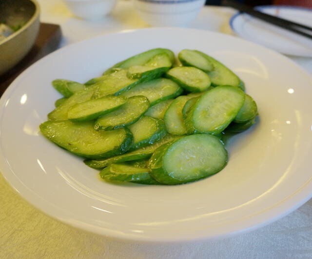 清炒黄瓜片