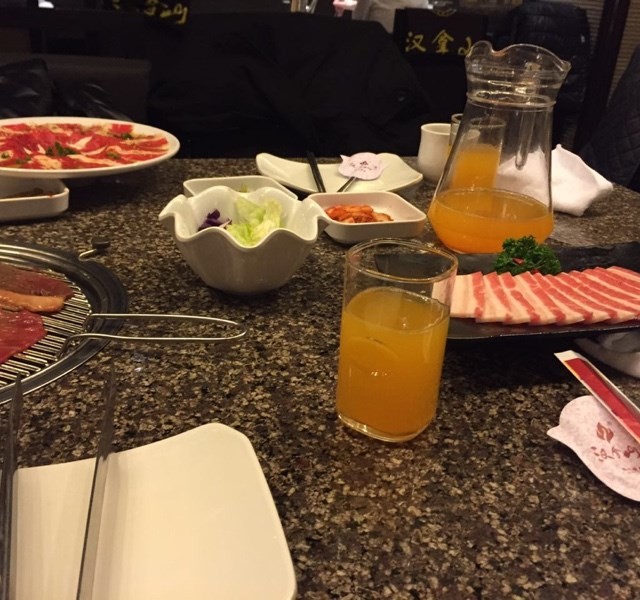 烤精品五花肉