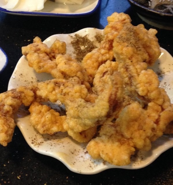 现炸酥肉