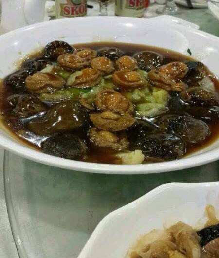 鲍鱼冬菇扣时蔬