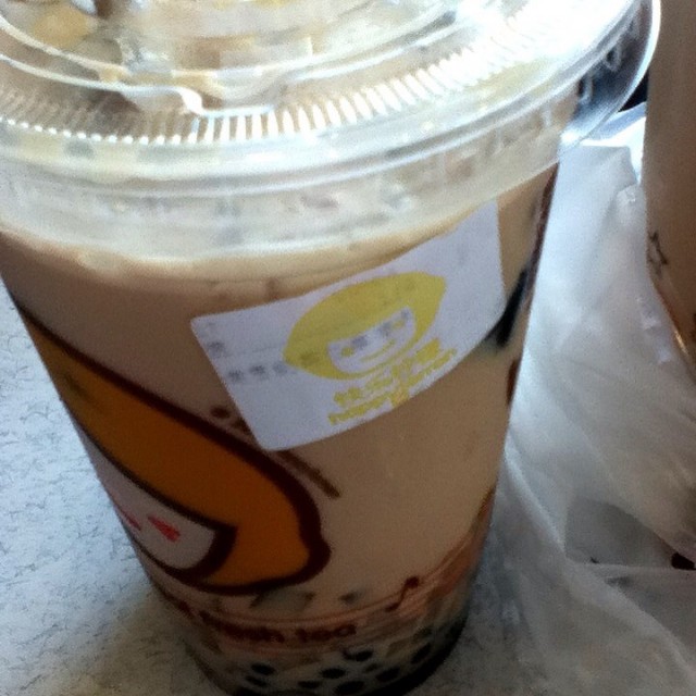 烤珍珠奶茶