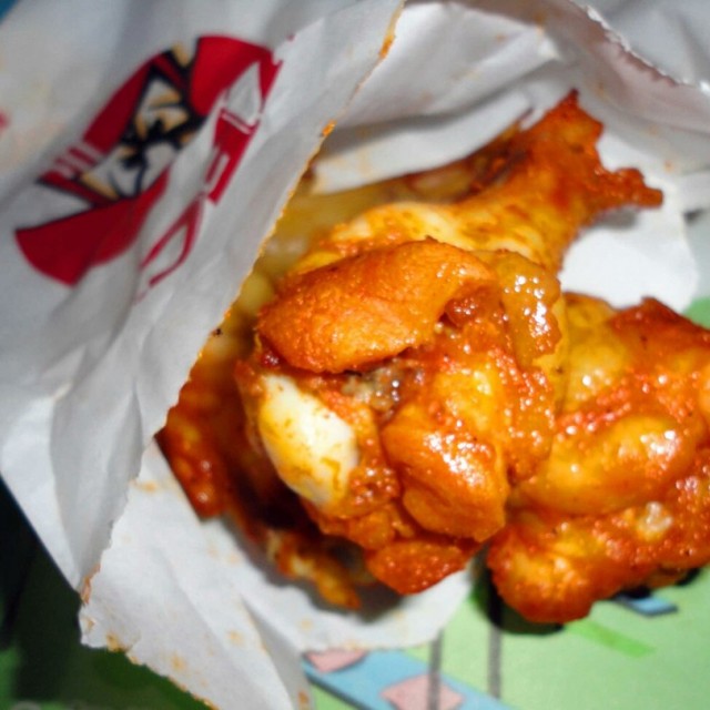 香辣鸡腿