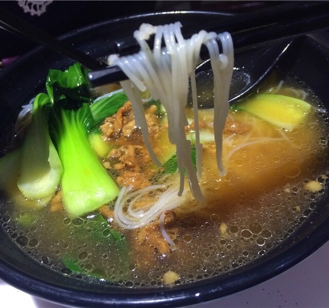 青菜大排米粉