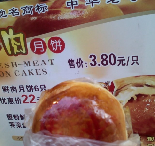 荠菜鲜肉月饼