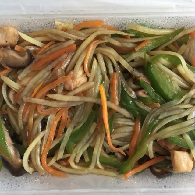青椒牛肉