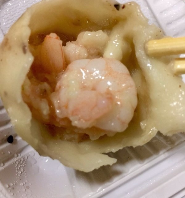 虾仁生煎