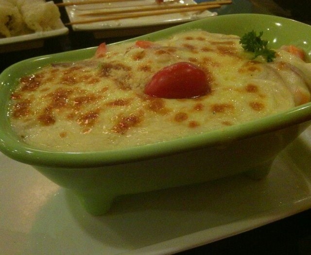 芝士焗意粉