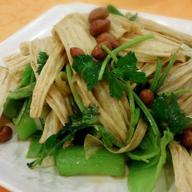 鲜支竹捞水东芥