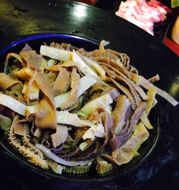鲜毛肚