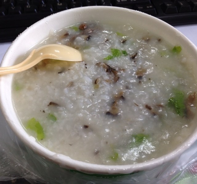 香菇牛肉粥