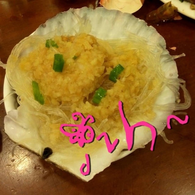 蒜蓉粉丝蒸扇贝