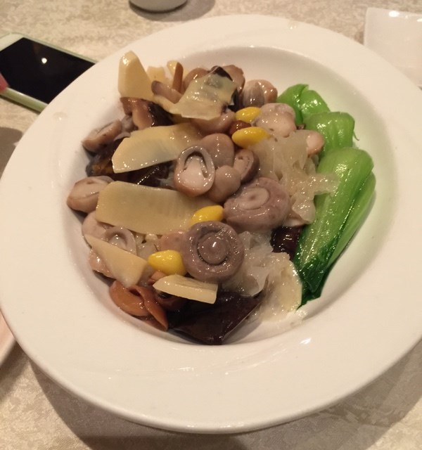 炒双菇