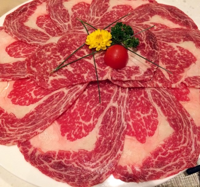 雪花牛肉