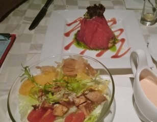 马德里薄切生牛肉