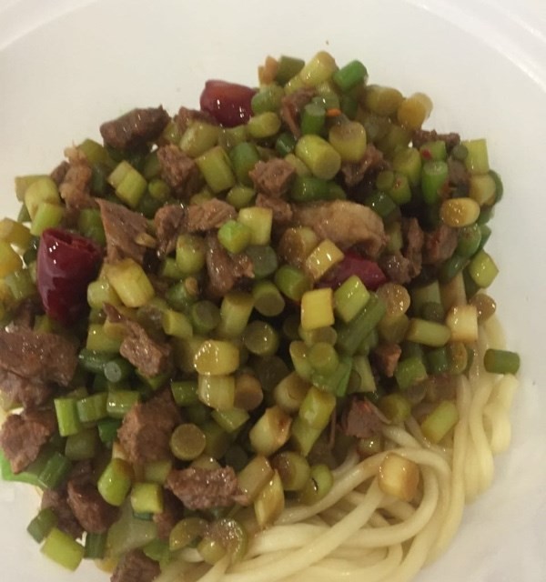 干拌牛肉面
