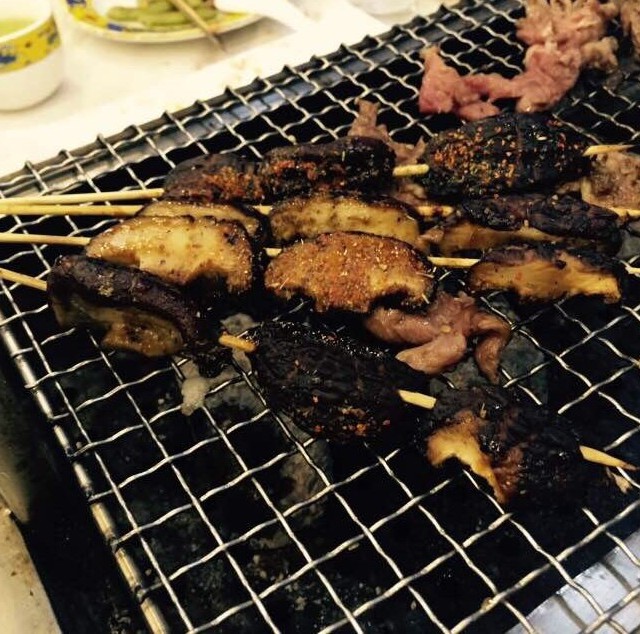 烤香菇