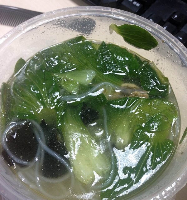 青菜粉丝汤
