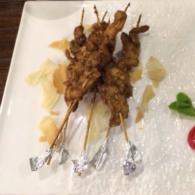 沙爹牛肉串