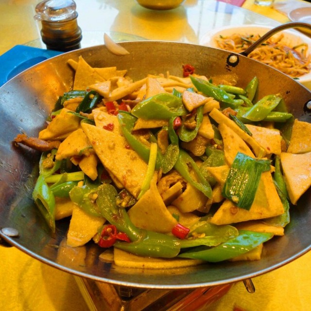 干锅千叶豆腐