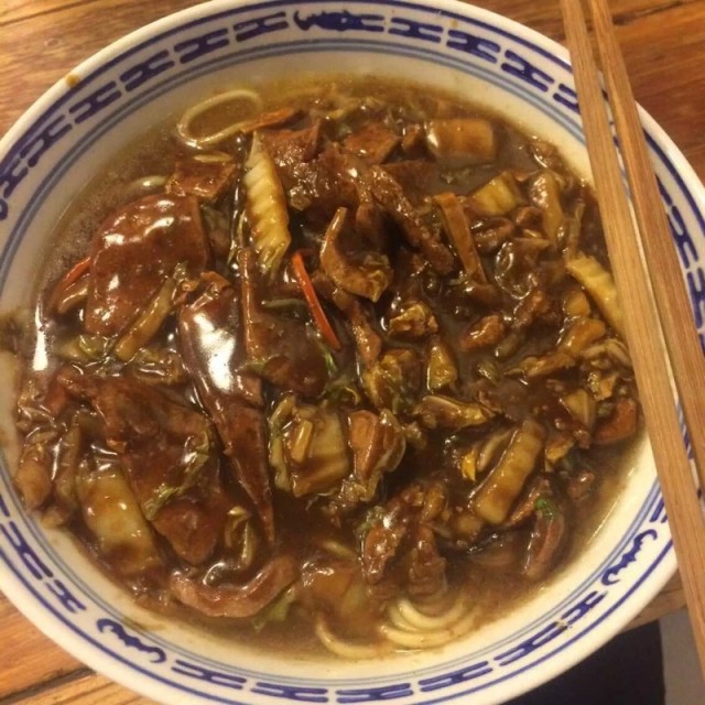猪肝面