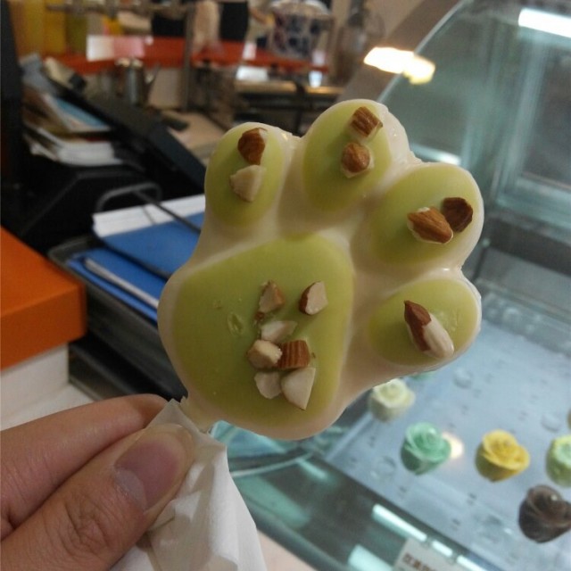 抹茶熊掌冰淇淋