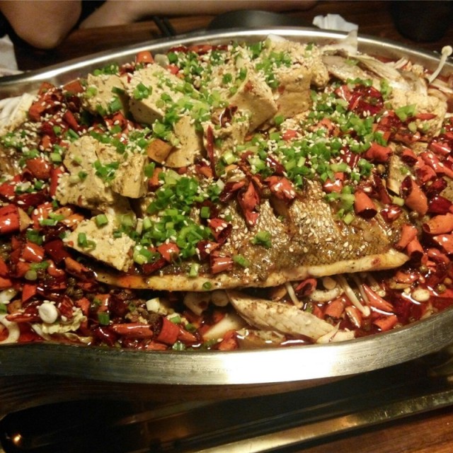 香烤海鲈鱼