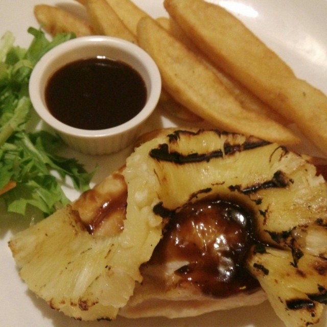 炭烤鸡排