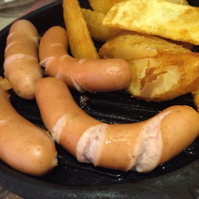 铁板香肠