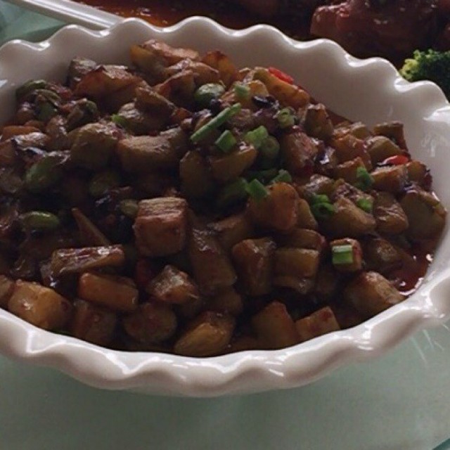 炒茄丁