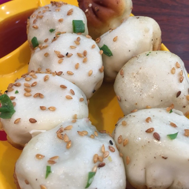 荠菜生煎