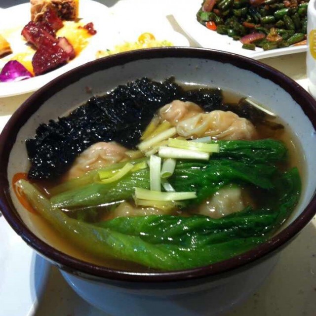 鲜虾云吞面