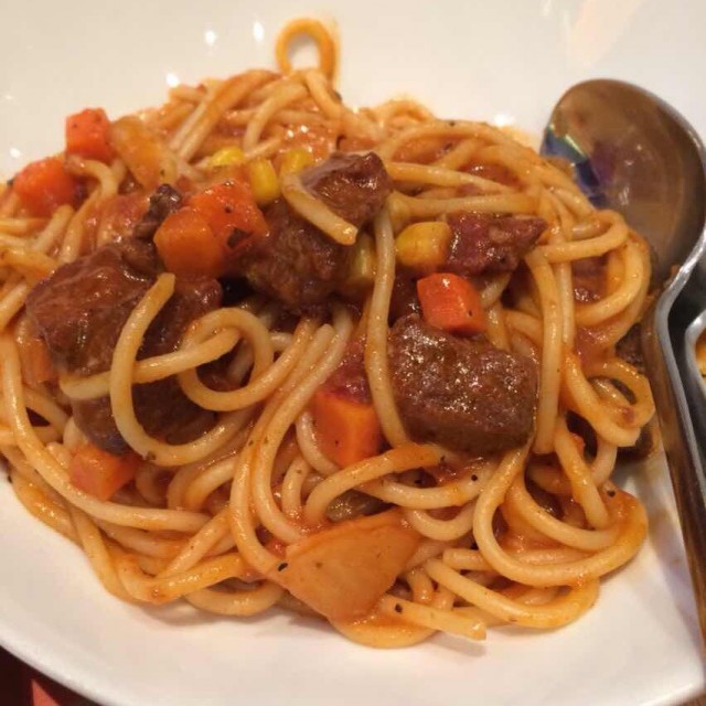 茄汁牛肉面