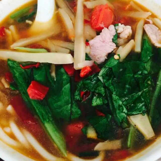 酸辣笋尖米粉