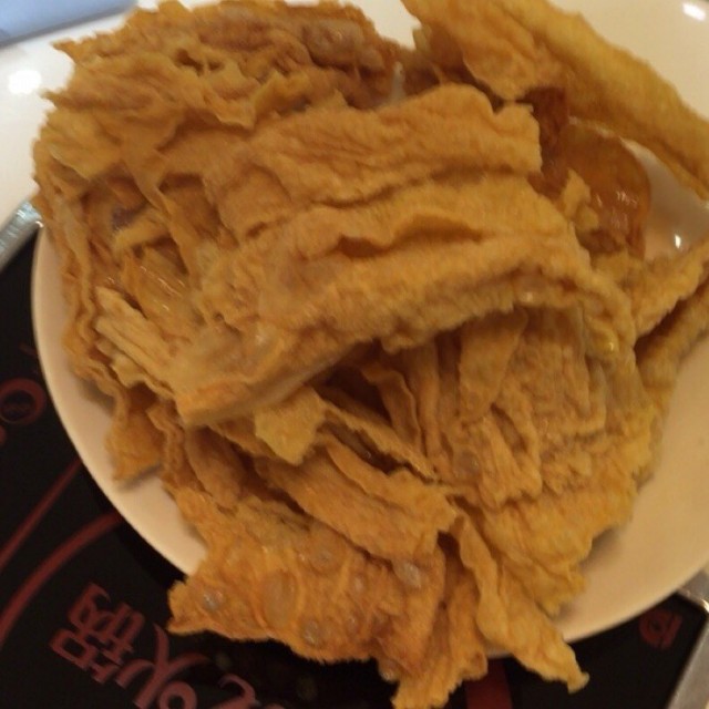 炸腐竹