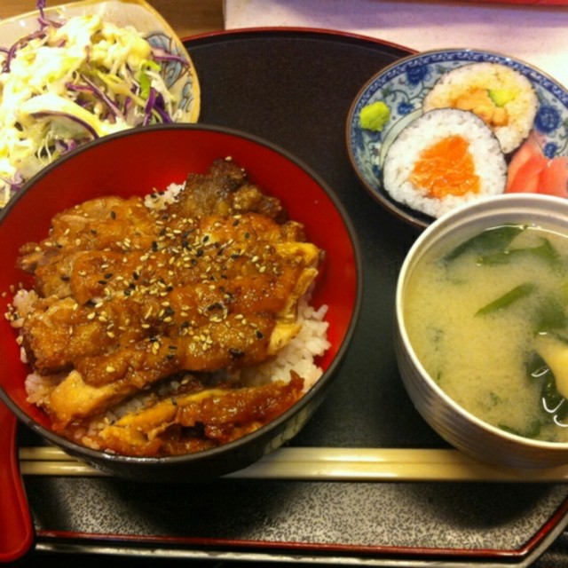 照烧鸡肉套餐