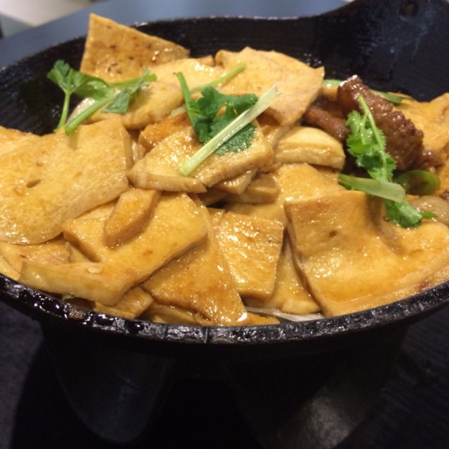 干锅千叶豆腐