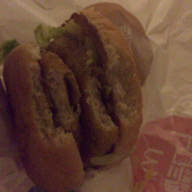 双层麦香鸡汉堡
