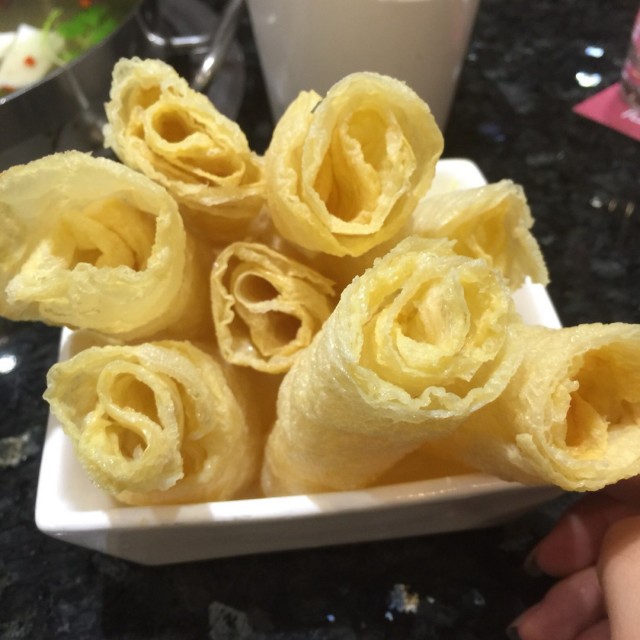 炸豆腐皮