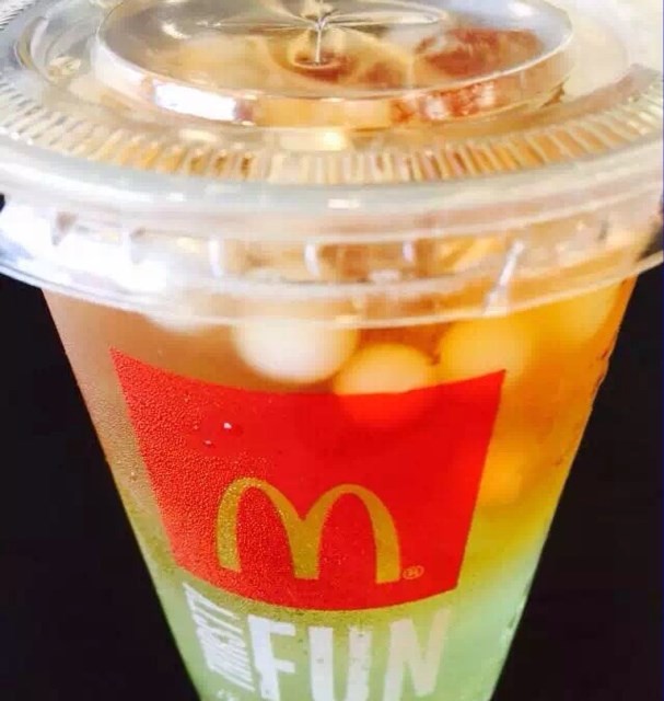 酸奶风味爆珠青苹果味泡泡茶
