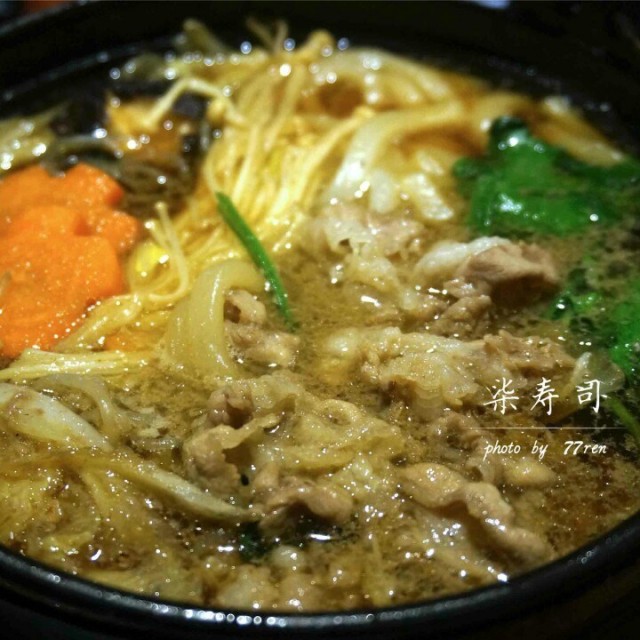 肥牛乌冬热锅