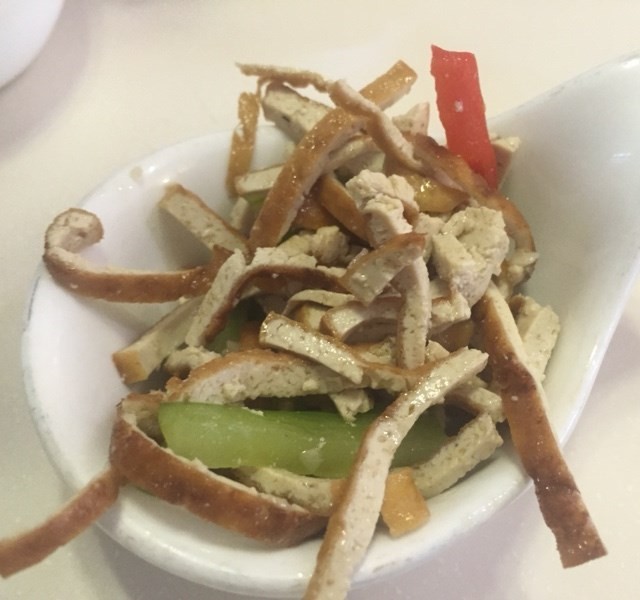 卤豆干