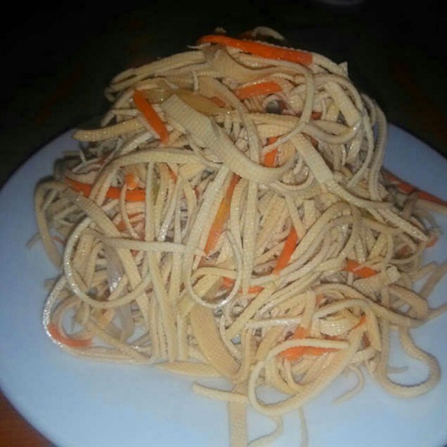凉拌豆腐丝
