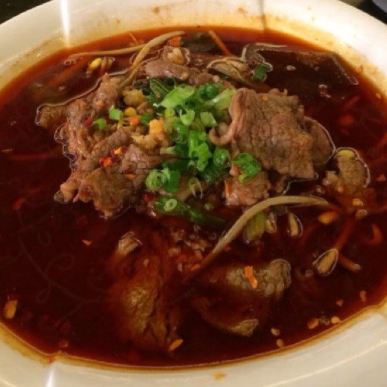 水煮牛肉