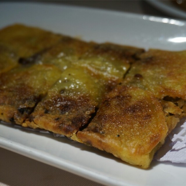香蕉豆沙锅饼