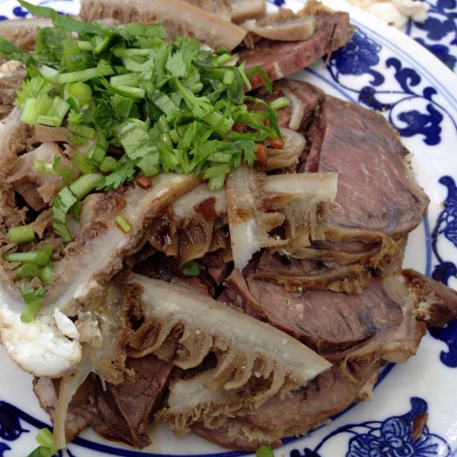 牛肚拌酱牛肉